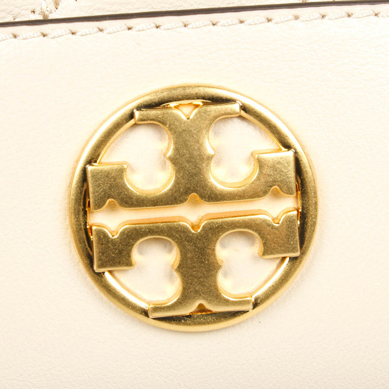 Tory Burch 菱格紋羊皮抽繩水桶包單肩斜挎包 87869-724