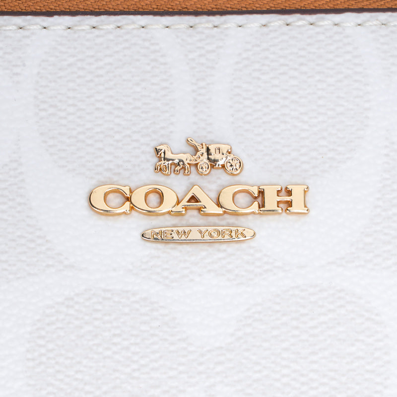 Coach Nolita 19 In Blocked Signature Canvas CA444 IMRFI