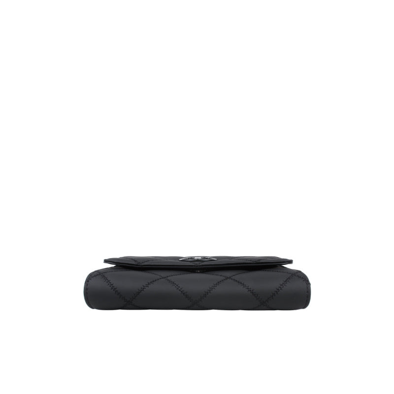 Tory Burch Willa 菱格絎縫女士鏈條錢包斜挎包 87874-001