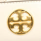 Tory Burch 菱格紋羊皮抽繩水桶包單肩斜挎包 87869-724