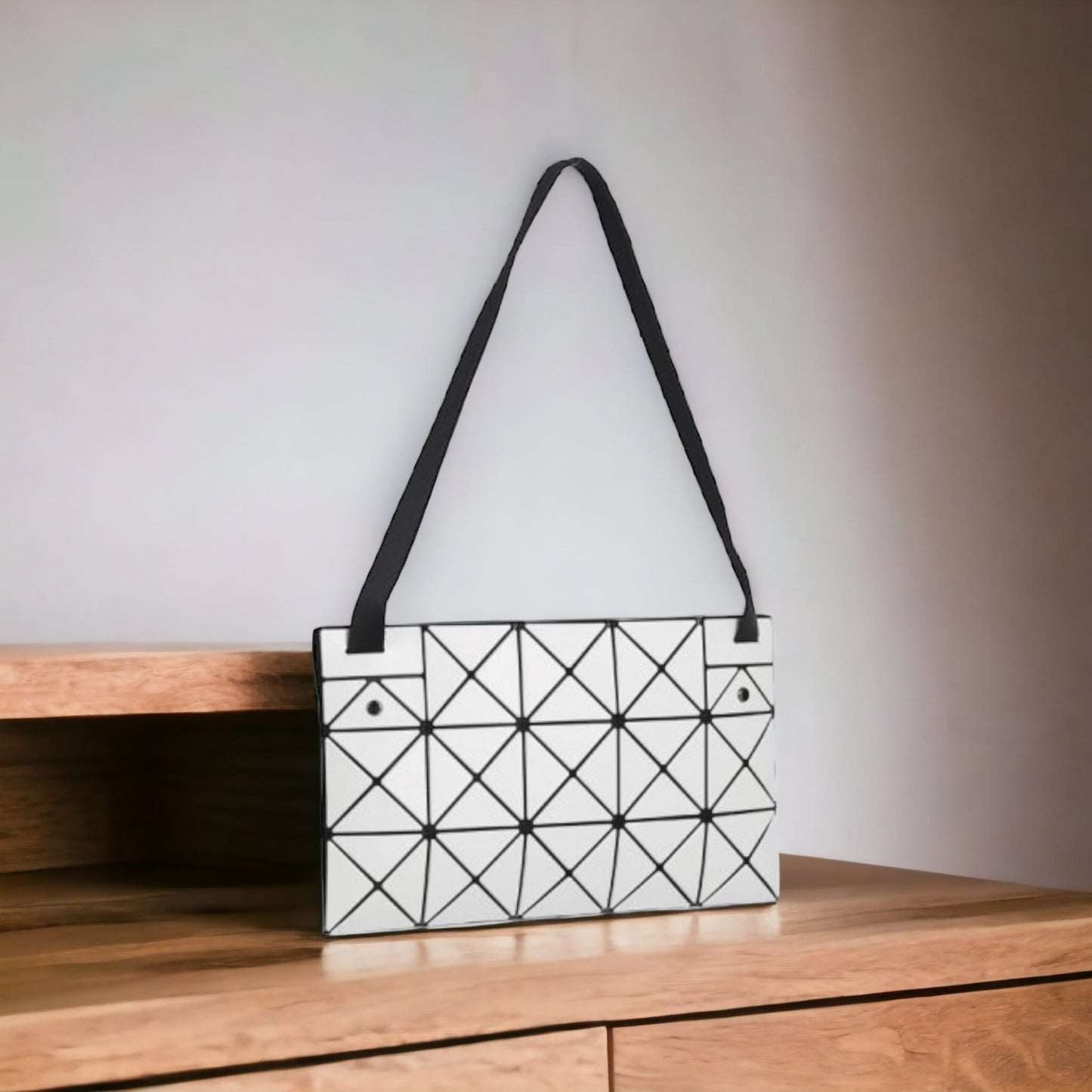 Issey Miyake PVC 五格單肩斜挎包