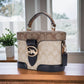 Coach 女士PVC配皮單肩斜挎手提包 5504 IMRKY