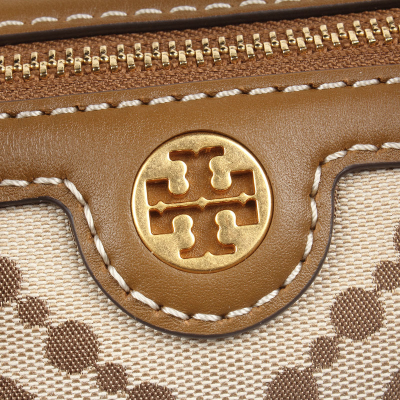 Tory Burch T MONOGRAM 提花手提斜挎女士波士頓包 83970-371