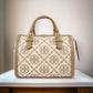 Tory Burch T MONOGRAM 提花手提斜挎女士波士頓包 83970-371