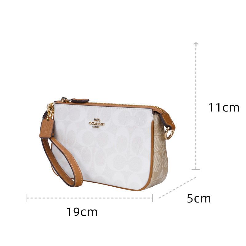 Coach Nolita 19 In Blocked Signature Canvas CA444 IMRFI