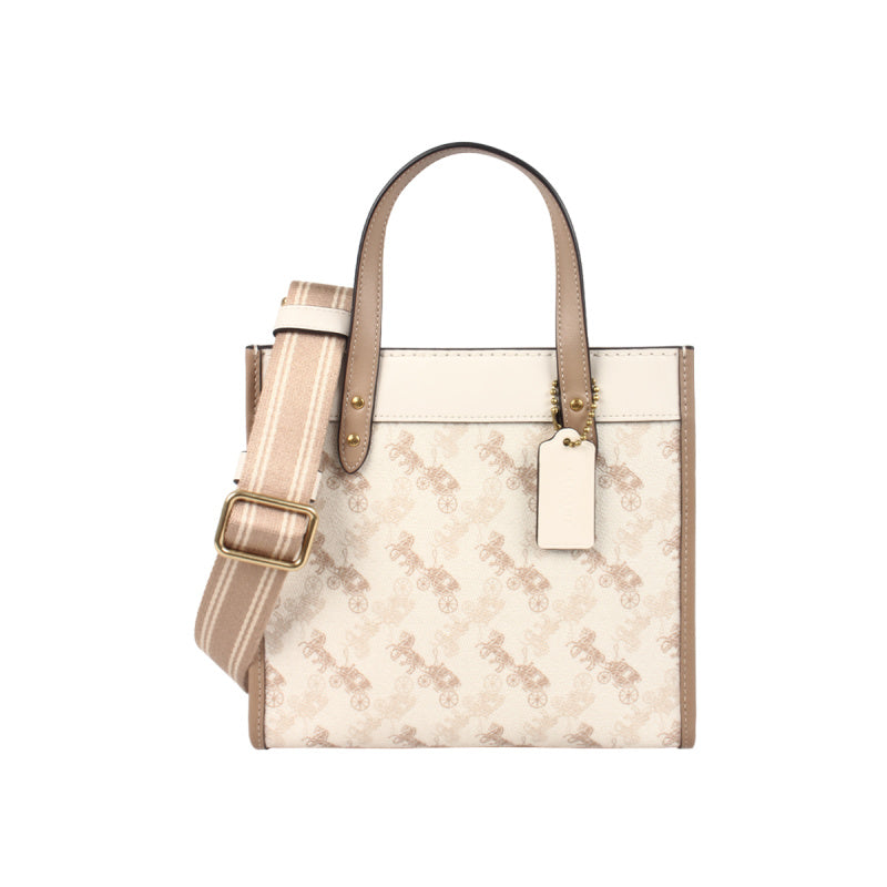Coach 女士 PVC 配皮單肩手套提包 C3866 B4SN6