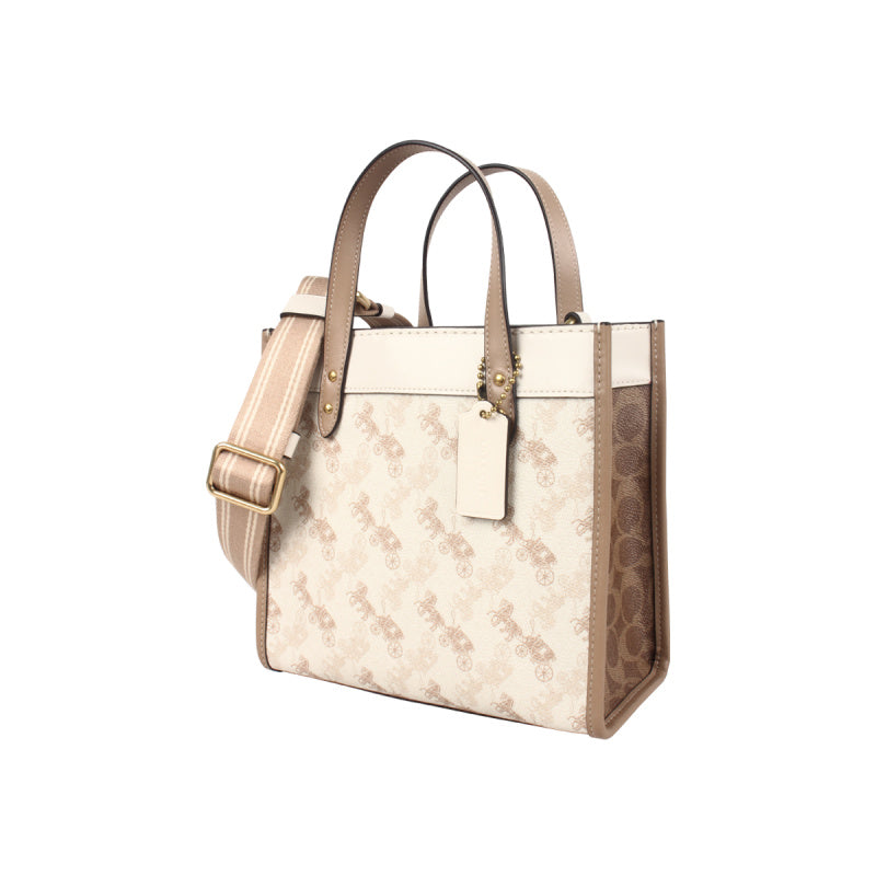 Coach 女士 PVC 配皮單肩手套提包 C3866 B4SN6