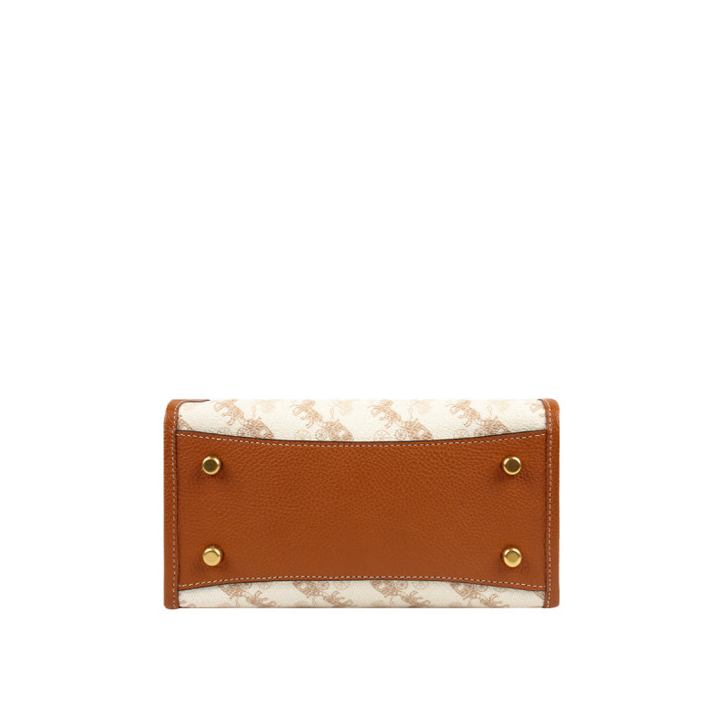 Coach 女士 PVC 配皮單肩手套提包 C8456 B4TXF