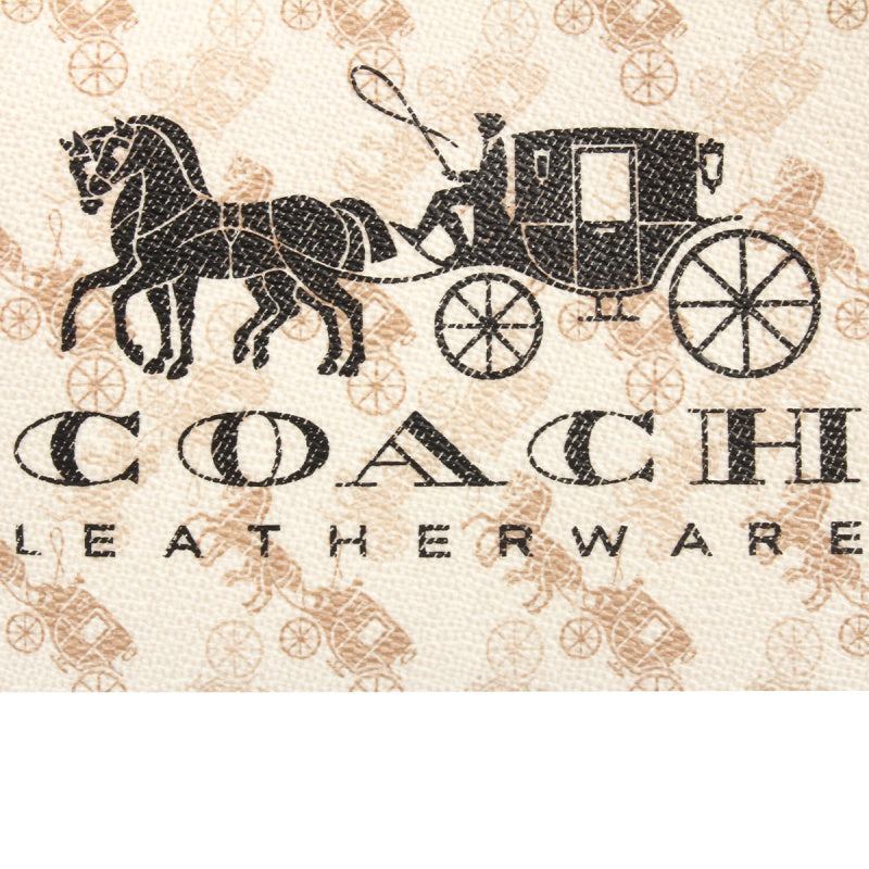 Coach 女士 PVC 配皮單肩手套提包 C8456 B4TXF