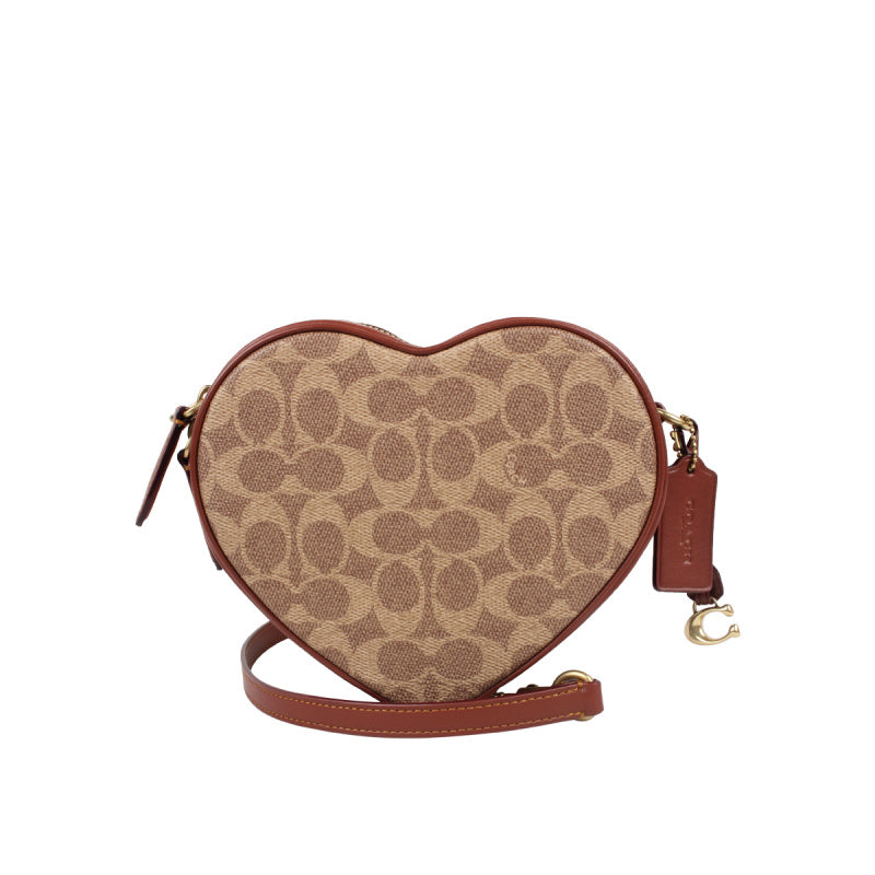 Coach 經典 SIGNATURE 帆布斜背手袋 CE726 B4NQ4
