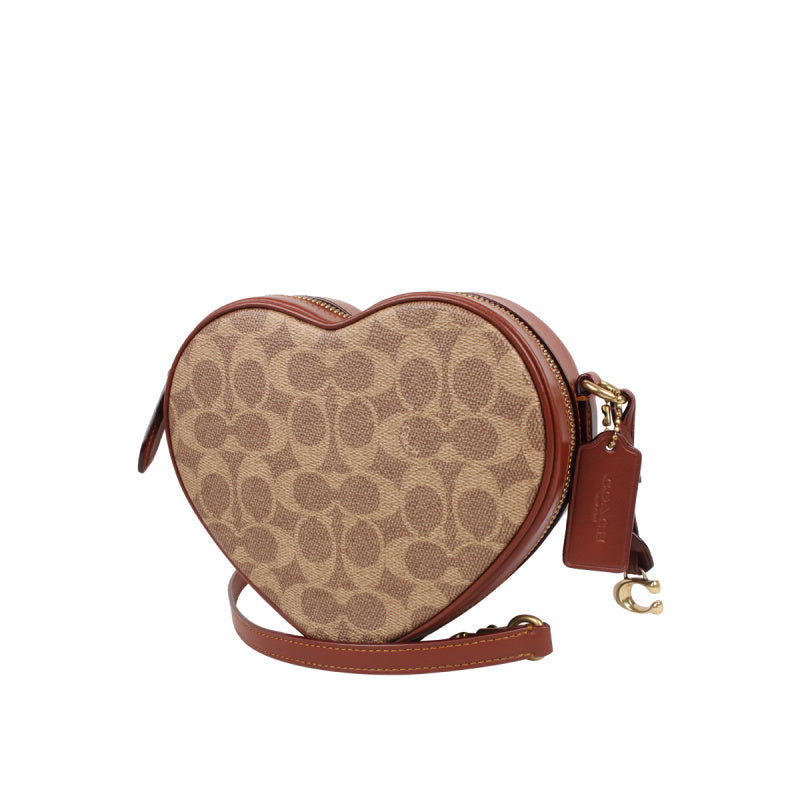 Coach 經典 SIGNATURE 帆布斜背手袋 CE726 B4NQ4