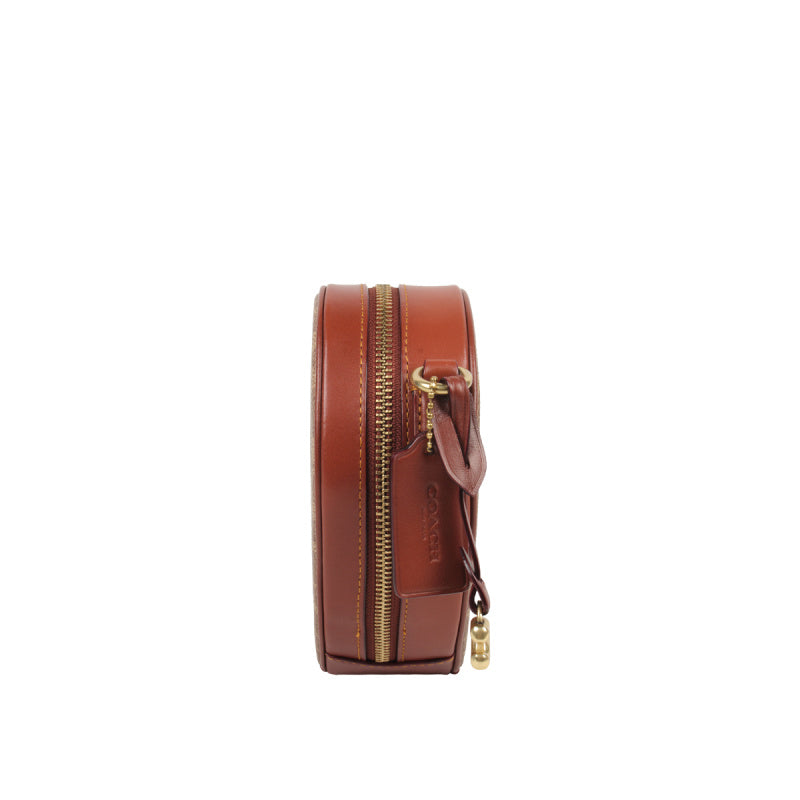 Coach 經典 SIGNATURE 帆布斜背手袋 CE726 B4NQ4
