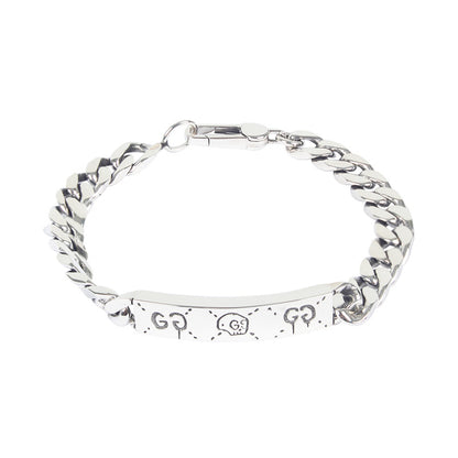 Gucci Ghost silver chain bracelet 455321 J8400 0701