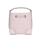 Michael Kors MERCER PVC 印花與皮革女士便攜式斜挎水桶包 35F2GM9M1B DK PWDR BLSH