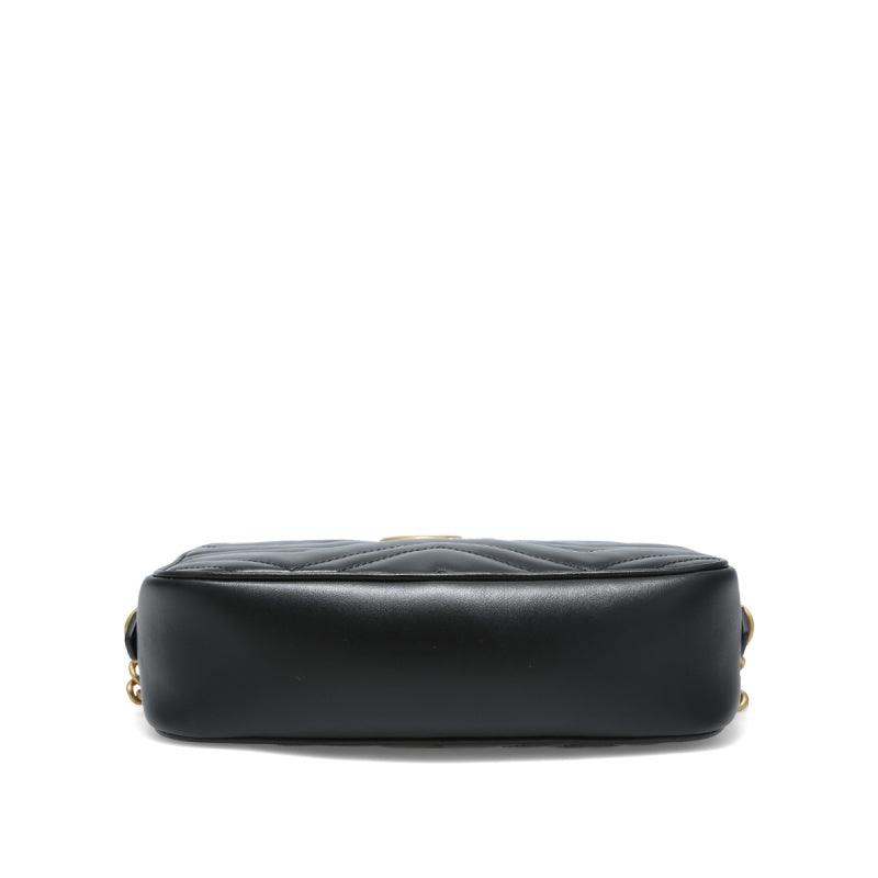 Gucci GG Marmont小型絎縫肩揹袋 447632 DTD1T 1000