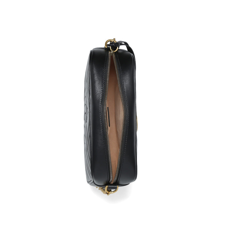 Gucci GG Marmont小型絎縫肩揹袋 447632 DTD1T 1000