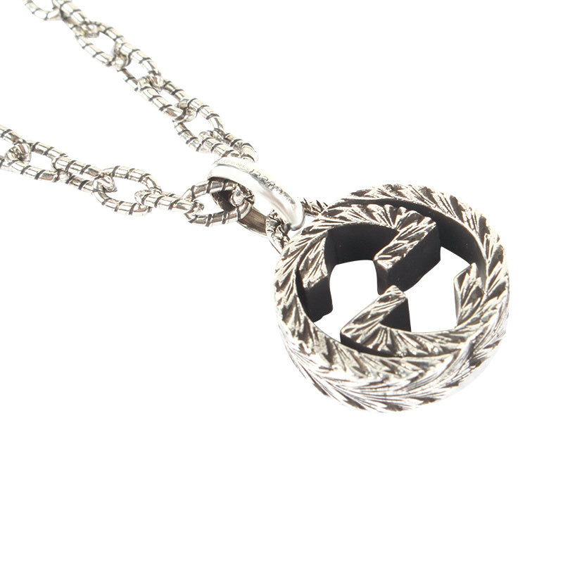 Gucci Interlocking G吊墜項鍊 455307 J8400 0811