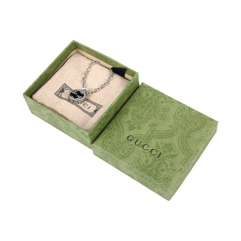Gucci Interlocking G吊墜項鍊 455307 J8400 0811