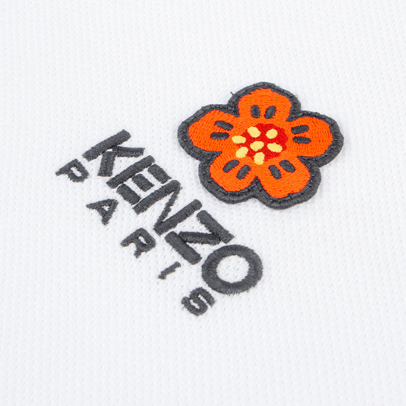 Kenzo BOKE FLOWER CREST POLO SHIRT FC65PO0024PU