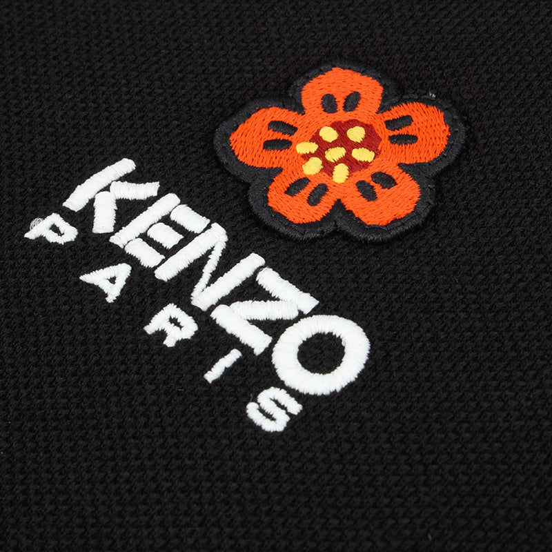 Kenzo BOKE FLOWER CREST POLO SHIRT FC65PO0024PU