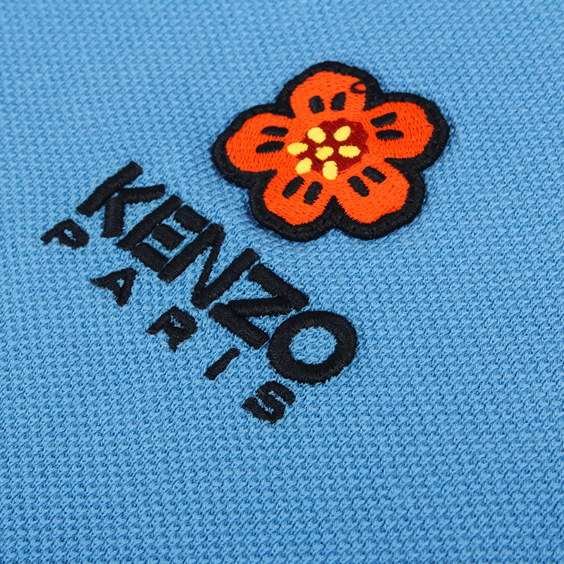 Kenzo BOKE FLOWER CREST POLO SHIRT FC65PO0024PU
