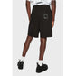 Armani Exchange Cotton Print Logo Black Shorts 3RZSBB ZJCAZ 1200