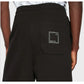 Armani Exchange Cotton Print Logo Black Shorts 3RZSBB ZJCAZ 1200